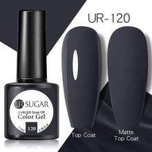 Load image into Gallery viewer, Brown Blue Gel Nail Polish UV LED Autumn Winter Series Matte And Glossy Colors Elegant Stylish Design For Womens