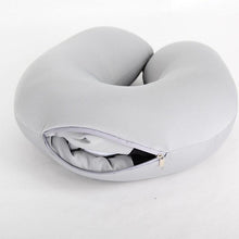 Load image into Gallery viewer, Bubble Kiss Soft Pillow Penguin U-Shaped Sleep Protection Neck Pillow Home Office Nap Body Pillows Travel Car Adult Cute Pillows U-Shaped Neck Pillow Throw Pillow Neck Supporter Foam particle Headrest Office Nap Desktop Pad Headrest