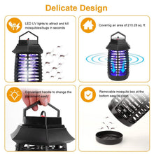 Load image into Gallery viewer, Bug Zapper Electric UV Mosquito Killer Lamp
