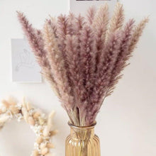 将图片加载到图库查看器,Bulrush Natural Dried Flowers Artificial Branch Pampas Grass Phragmites Fake Flower Wedding Home Decoration Christmas Decor