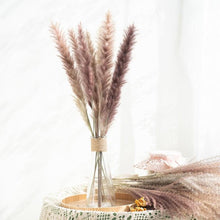 将图片加载到图库查看器,Bulrush Natural Dried Flowers Artificial Branch Pampas Grass Phragmites Fake Flower Wedding Home Decoration Christmas Decor