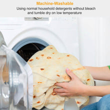 将图片加载到图库查看器,Burrito Tortilla Throw Blanket