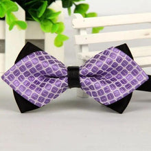 Load image into Gallery viewer, Business Black Golden Butterfly Men Bowtie Luxury Double Layer Pointed Classic Bow Tie Lovely Men Gift For Office And Meetings