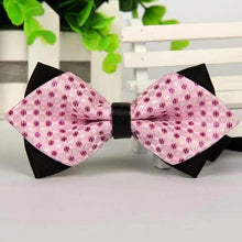 Load image into Gallery viewer, Business Black Golden Butterfly Men Bowtie Luxury Double Layer Pointed Classic Bow Tie Lovely Men Gift For Office And Meetings