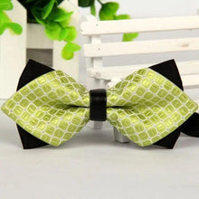 Load image into Gallery viewer, Business Black Golden Butterfly Men Bowtie Luxury Double Layer Pointed Classic Bow Tie Lovely Men Gift For Office And Meetings