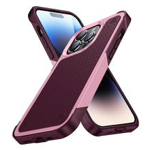 Load image into Gallery viewer, Business Black Shockproof Armor Case for iPhone 14 Pro Max 14 Plus 13 12 Hard Cover Heavy Duty Case Shockproof Ultra-Slim Non-slip iPhone Powerful Protective Phone Case for iPhone