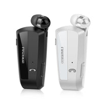 Load image into Gallery viewer, Business Black Wireless Bluetooth Collar Clip Headset Sport Driver Vibration Earphone Clip Bluetooth MP3 Player Sports Headphones Wireless Wearable Music Player For Running Gym
