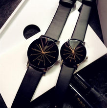 Load image into Gallery viewer, Business Luxury Couple Quartz Watch Dial Hour Analog Women Watches Men Leather Wristwatches Casual Simple Rhinestone Quartz Leather Wrist Watch For Father’s Day