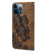 Load image into Gallery viewer, Butterfly Leather Flip Cover For Xiaomi Mi11 Redmi Note 9T 9 9A 9S 8 Pro 8A POCO X3 NFC M3 F3 10 Pro Lite Phone Wallet Book Case Retro Leather Flip Magnetic Mobile Phone Case