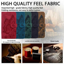 Load image into Gallery viewer, Butterfly Leather Flip Cover For Xiaomi Mi11 Redmi Note 9T 9 9A 9S 8 Pro 8A POCO X3 NFC M3 F3 10 Pro Lite Phone Wallet Book Case Retro Leather Flip Magnetic Mobile Phone Case