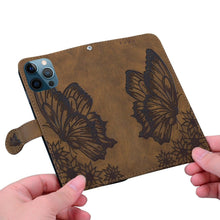 Load image into Gallery viewer, Butterfly Leather Flip Cover For Xiaomi Mi11 Redmi Note 9T 9 9A 9S 8 Pro 8A POCO X3 NFC M3 F3 10 Pro Lite Phone Wallet Book Case Retro Leather Flip Magnetic Mobile Phone Case