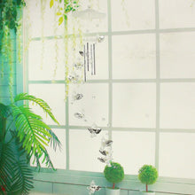 将图片加载到图库查看器,Butterfly Wind Chimes Outdoor Metal Wind Chimes Yard Garden Bell Wind Chime Window Bells Wall Hanging Decorations Home Decor Wooden Wind Romantic Wind Chime For Patio Garden Outside Indoor Balcony Window
