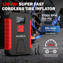 将图片加载到图库查看器,Portable Car Jump Starter with Air Compressor