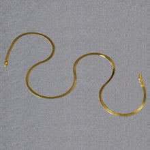 Load image into Gallery viewer, Imperial Herringbone Chain in 10k Yellow Gold (2.80 mm)