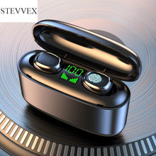 Load image into Gallery viewer, STEVVEX Wireless Headphones Bluetooth Earphones 5.0 with Mic Sports Waterproof Headsets Touch Control Mini In-ear Music Earbuds