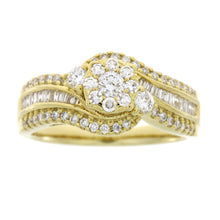 Load image into Gallery viewer, 1.00ct Diamond Eng Only 14KT Yellow Gold