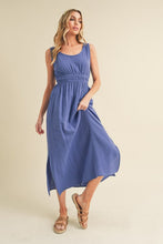 Load image into Gallery viewer, New Summer Side Slit Round Neck Sleeveless Tank Dress For Women – Versatile, Comfortable & Stylish for Warm Weather