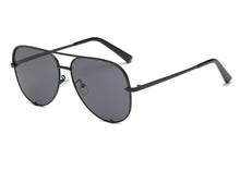 Load image into Gallery viewer, Luxury Lady Vintage Round Metal Sunglasses For Driving Black Retro Mirror Sunglasses Woman Shade Sunglasses With UV400 Protection