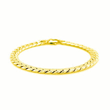 Load image into Gallery viewer, 14K Yellow Gold Cuban Link Bracelet