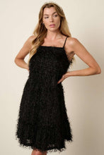 将图片加载到图库查看器,Feather Ruffle Hem Mini Cami Dress For Women – Ruffled Mini Dress, Cami Dress, Feather Detail Dress, Playful Mini Dress, Warm Weather Dress