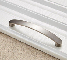 Load image into Gallery viewer, Cabinet Handles Kitchen Door Handles Drawer Knobs Aluminum Alloy Wardrobe Door Handles Brushed Modern Style Hardware Stainless Steel Kitchen Cabinet Pulls For Kitchen Cabinet Drawer Door Cupboard Decorative Modern Hardware For Cabinet