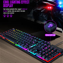 将图片加载到图库查看器,TF200 Gaming Keyboard & Mouse Combo Illuminated USB Wired 104‑Key