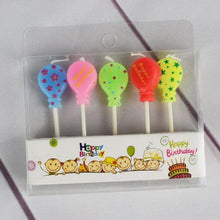 Load image into Gallery viewer, Cake Topper Bear Candles Cartoon Smiley Face Birthday Insert Creative Party Cake Handmade Smiley Daisy Flower Cake Toppers For Birthday Party