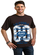 Load image into Gallery viewer, California Football Men's Bamboo Viscose/Organic Cotton Short Sleeve Graphic T-Shirt