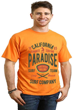 Load image into Gallery viewer, California Summer Surfing Men's Bamboo Viscose/Organic Cotton Short Sleeve Graphic T-Shirt