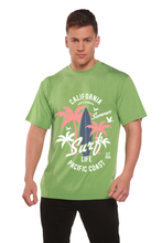 Load image into Gallery viewer, California Surf Men's Bamboo Viscose/Organic Cotton Short Sleeve Graphic T-Shirt