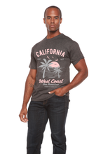 Load image into Gallery viewer, California West Coast Men's Bamboo Viscose/Organic Cotton Short Sleeve Graphic T-Shirt