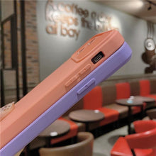 Load image into Gallery viewer, Camera Protection Case With Sliding Camera Cover Protective Design Soft Edges Protective Cover Camera Lens Protection Solid Phone Case For iPhone 13 14 12 Pro Max Mini Candy Color Cover For iphone