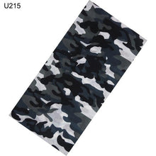 Load image into Gallery viewer, Camouflage Neck Gaiter Hunting Scarves Ice Silk Bandana Tubular Buff Half Mask Tactical Sport Headband Balaclava Balaclava Seamless Magic Head Scarf Breathable Bandana Turban Outdoor Hiking Quick-Dry Sweat Absorbing Scarves Multifunction Beanie Hat