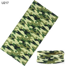 Load image into Gallery viewer, Camouflage Neck Gaiter Hunting Scarves Ice Silk Bandana Tubular Buff Half Mask Tactical Sport Headband Balaclava Balaclava Seamless Magic Head Scarf Breathable Bandana Turban Outdoor Hiking Quick-Dry Sweat Absorbing Scarves Multifunction Beanie Hat