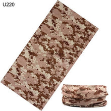 Load image into Gallery viewer, Camouflage Neck Gaiter Hunting Scarves Ice Silk Bandana Tubular Buff Half Mask Tactical Sport Headband Balaclava Balaclava Seamless Magic Head Scarf Breathable Bandana Turban Outdoor Hiking Quick-Dry Sweat Absorbing Scarves Multifunction Beanie Hat