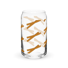 将图片加载到图库查看器,Can-shaped glass