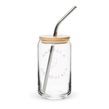 将图片加载到图库查看器,Can-shaped glass