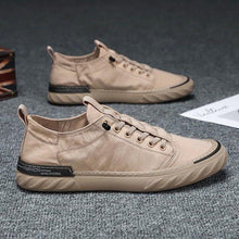 将图片加载到图库查看器,Canvas Men's Comfortable All-match Sneakers Breathable Cloth Casual Sports Flats Men Lightweight Outdoor Walking Sneakers Modern Design