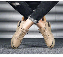 将图片加载到图库查看器,Canvas Men's Comfortable All-match Sneakers Breathable Cloth Casual Sports Flats Men Lightweight Outdoor Walking Sneakers Modern Design