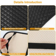 Load image into Gallery viewer, Car Armrest Pad Cover PU Leather Fit for SUV Truck Car