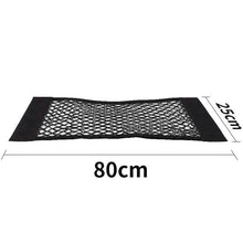 将图片加载到图库查看器,Car Back Rear Mesh Trunk Seat Elastic String Net Magic Sticker Universal Storage Bag