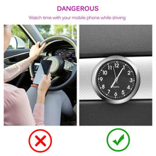 将图片加载到图库查看器,Car Clock Luminous Mini Automobiles Internal Stick-On Digital Watch Stick on Dashboard Car Clock Mini Tiny Small Luminous Car Vent Clocks Watch for Dashboard Boat Bike Home Mechanics Quartz Clocks Auto Ornament Car Accessories Gifts