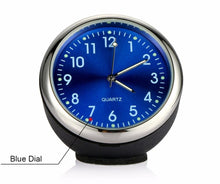 Load image into Gallery viewer, Car Clock Ornament Auto Watch Mini Clock Car Dashboard Clocks Luminous Car Clock Pocket Stick-On Clock Cars Air Vent Clip Quartz Clocks Vehicle Dashboard Decoration Automobiles Interior Dashboard Time Display Digital Pointer Clock In Car Accessories