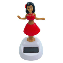 将图片加载到图库查看器,Car Decoration Dancing Doll Car Accessories Solar Power Toy Shaking Head Hawaii Swinging Animated Girl Car Ornament Car-styling Car Accessories Solar Power Toy Shaking Head Dancing Doll Car Accessories