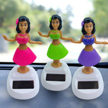 将图片加载到图库查看器,Car Decoration Dancing Doll Car Accessories Solar Power Toy Shaking Head Hawaii Swinging Animated Girl Car Ornament Car-styling Car Accessories Solar Power Toy Shaking Head Dancing Doll Car Accessories