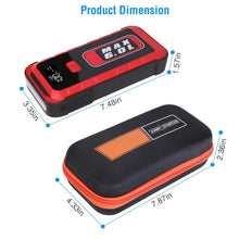 Load image into Gallery viewer, Car Jump Starter Booster 2500A Peak 25800mAh Battery Charger Power Bank