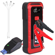 Load image into Gallery viewer, Car Jump Starter Booster 2500A Peak 25800mAh Battery Charger Power Bank