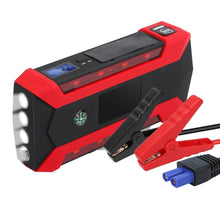Load image into Gallery viewer, Car Jump Starter Booster with LCD Screen 4 Modes LED Flashlight