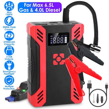Load image into Gallery viewer, Car Jump Starter with Air Compressor