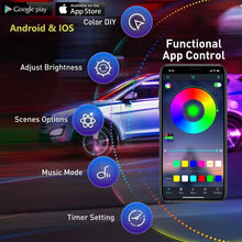 Load image into Gallery viewer, Car LED Strip Ambient Light Kit